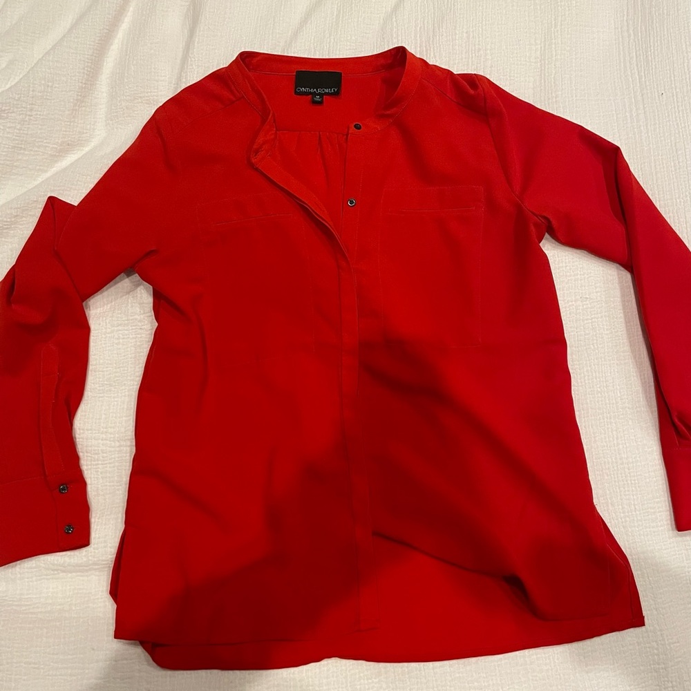 Cynthia Rowley Red Too - M